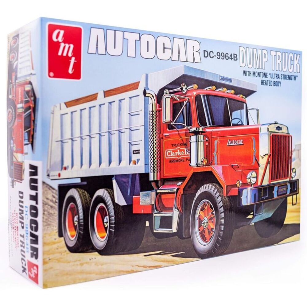 AMT Autocar Dump Truck 1/25 Scale Model Kit  COLLECTIBLES